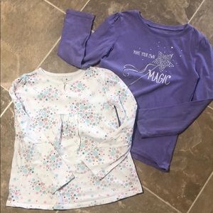 2 long sleeve shirts